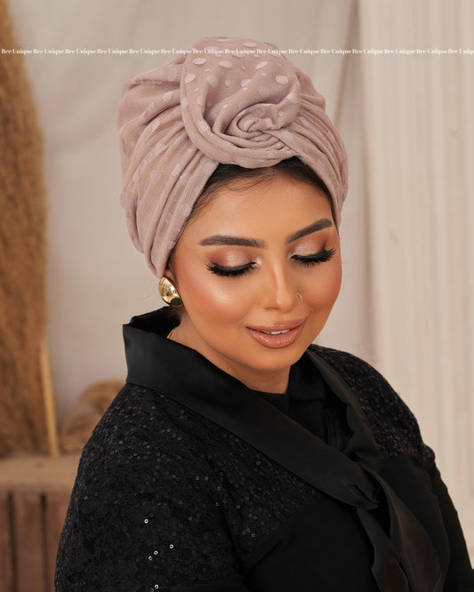 Round wing turban