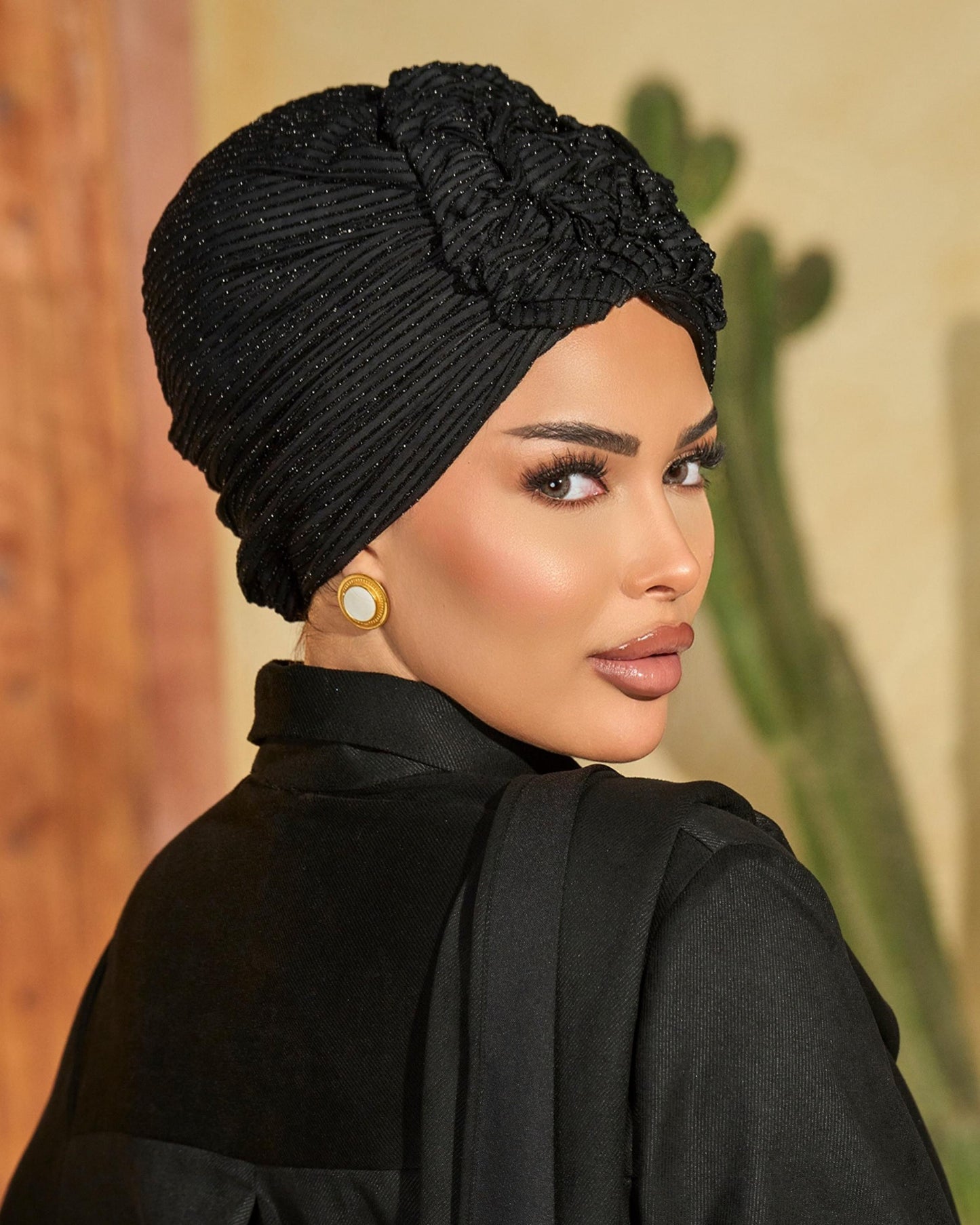 Fluffy turban