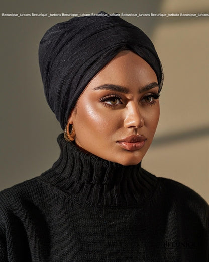 Draped turban