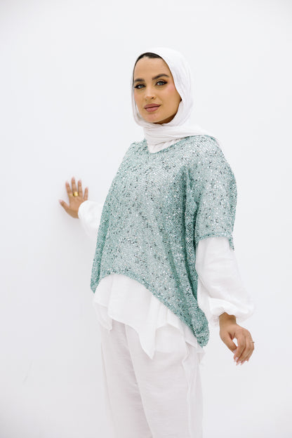 Knit blouse