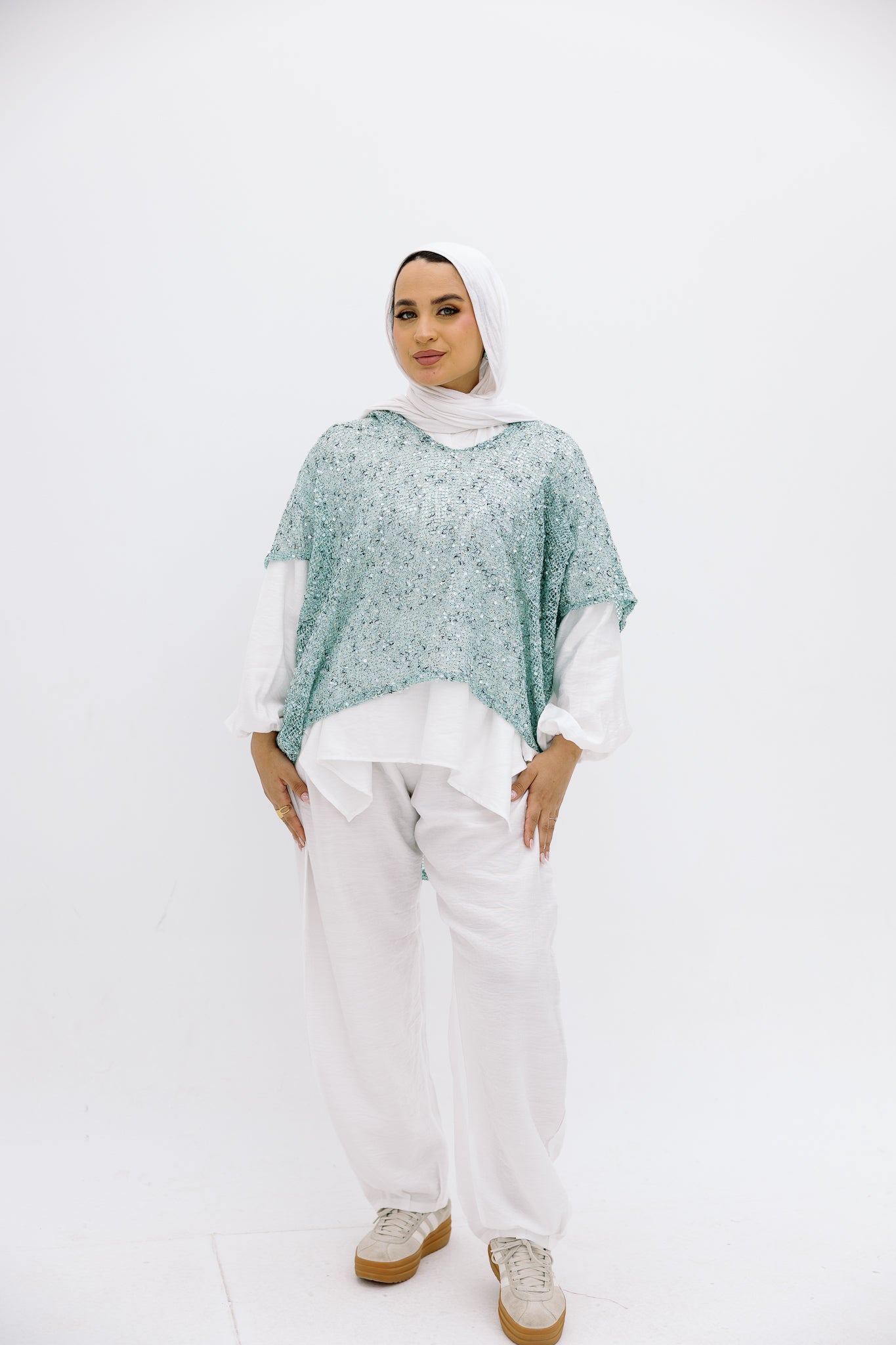 Knit blouse