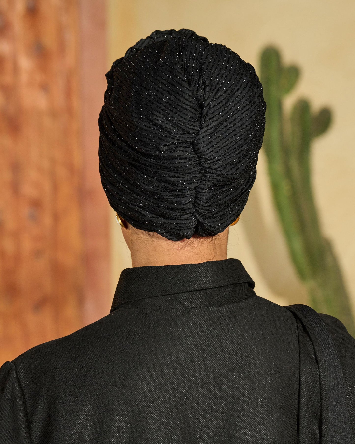Fluffy turban