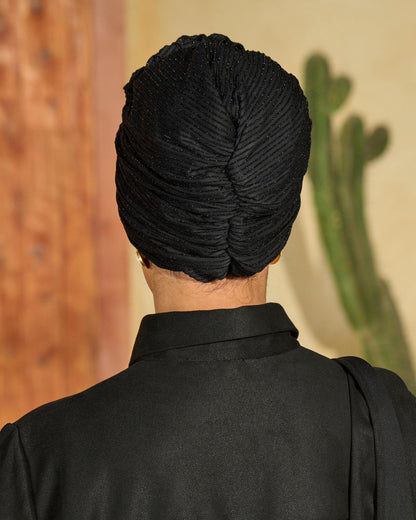 Fluffy turban