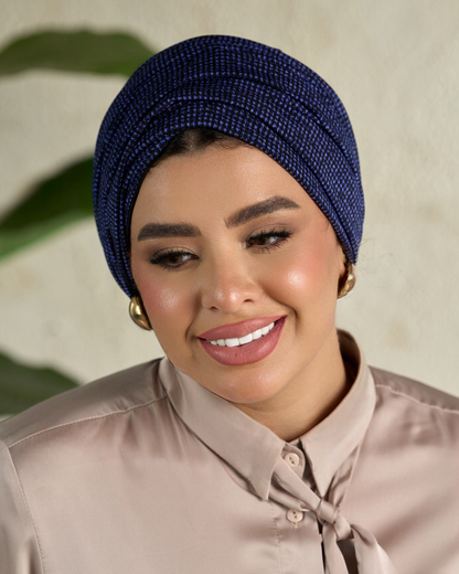 Draped turban