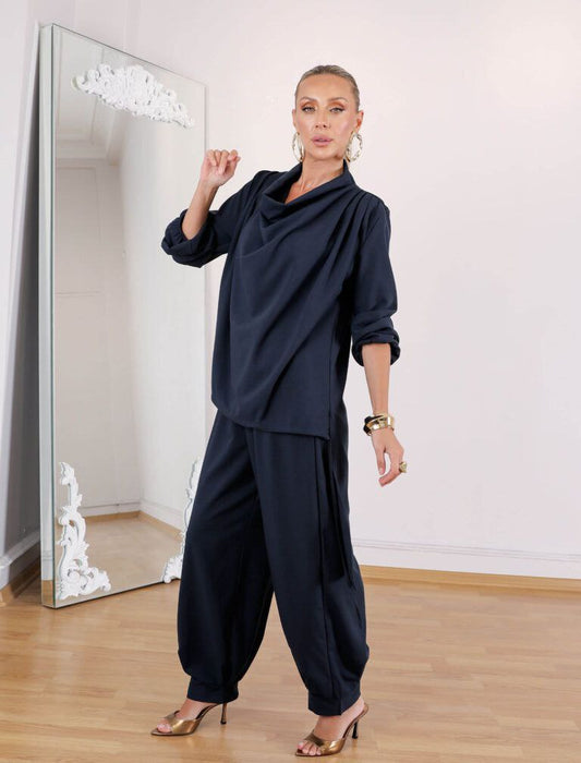 Elegant Relaxed Fit Suit