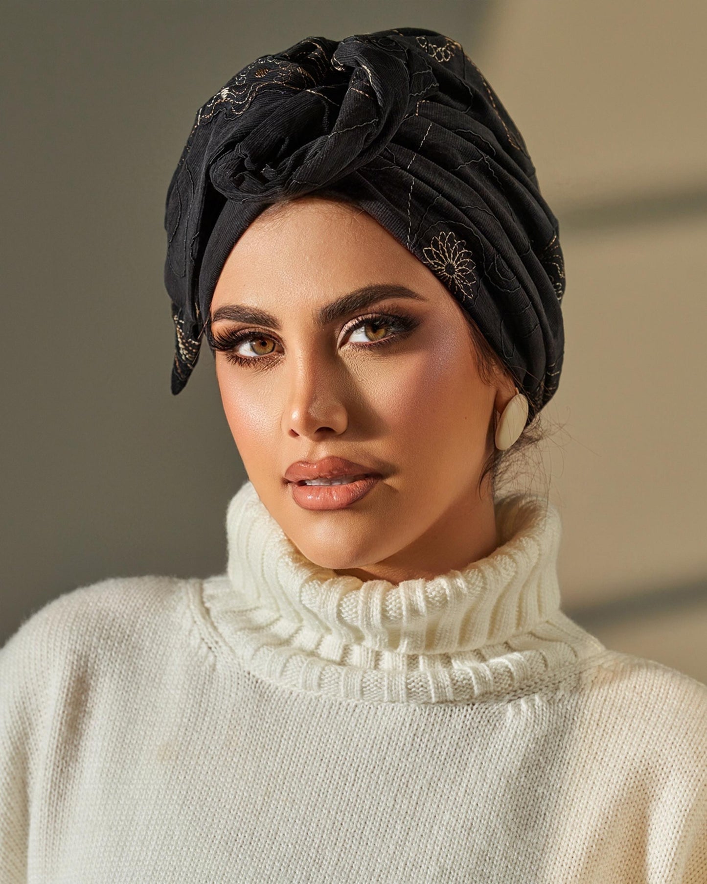 Double bow turban