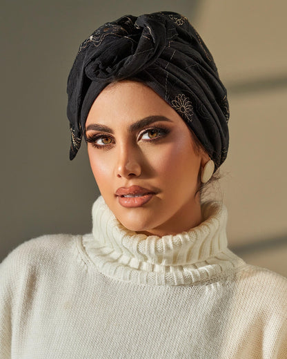 Double bow turban