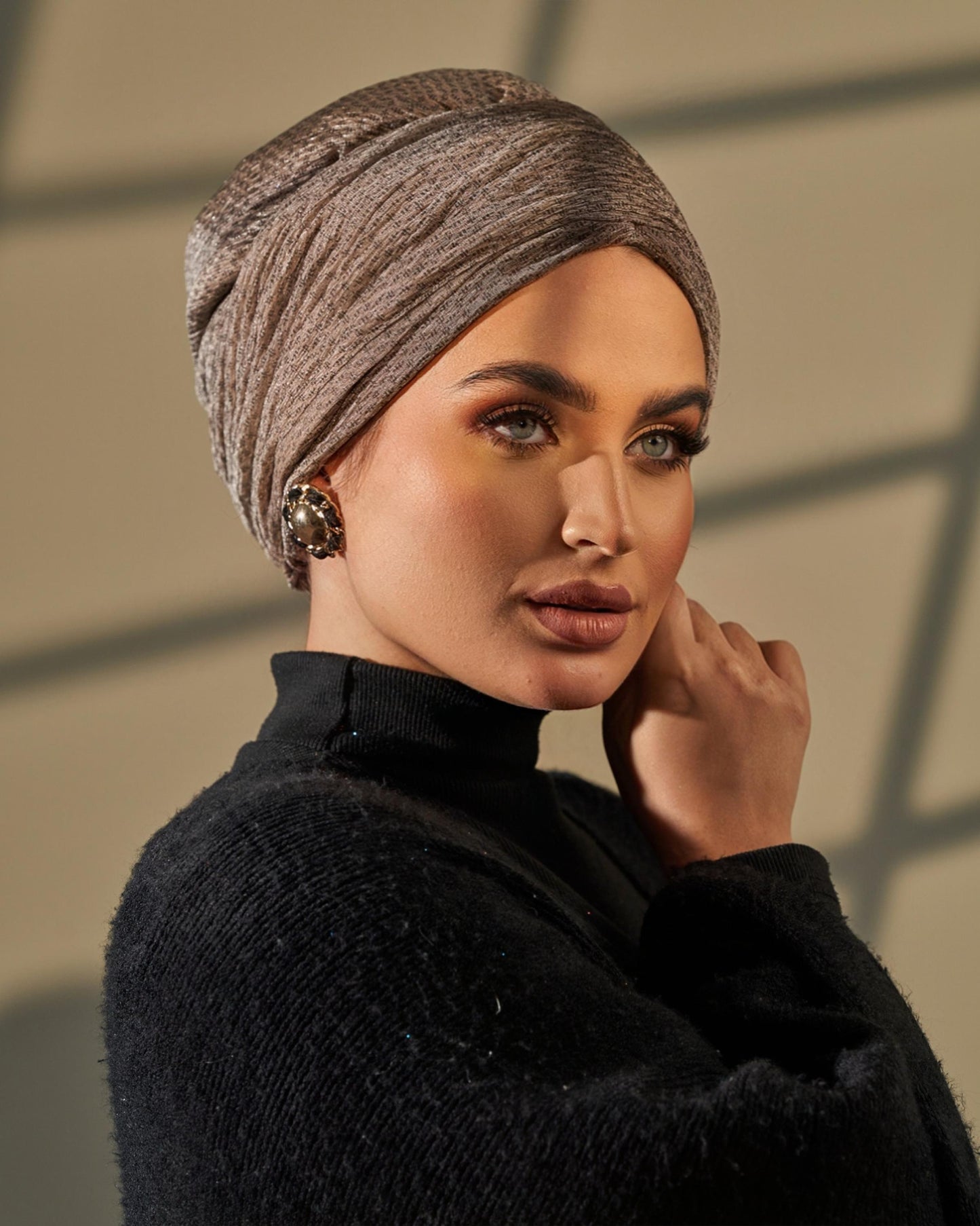 Draped turban