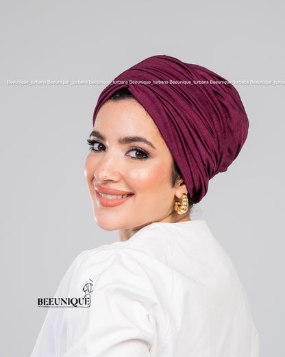Draped turban