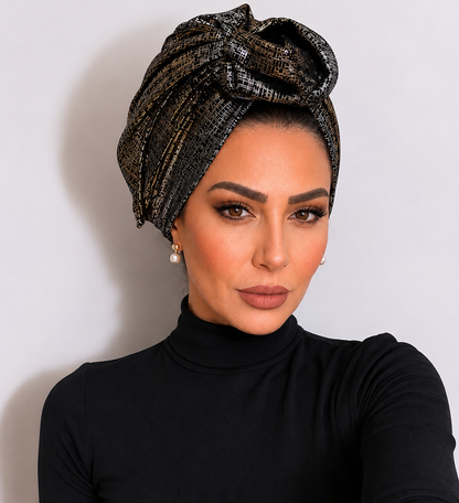 Double bow turban