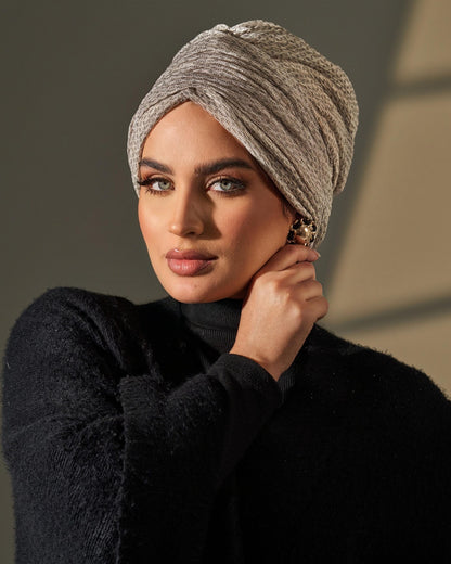 Draped turban