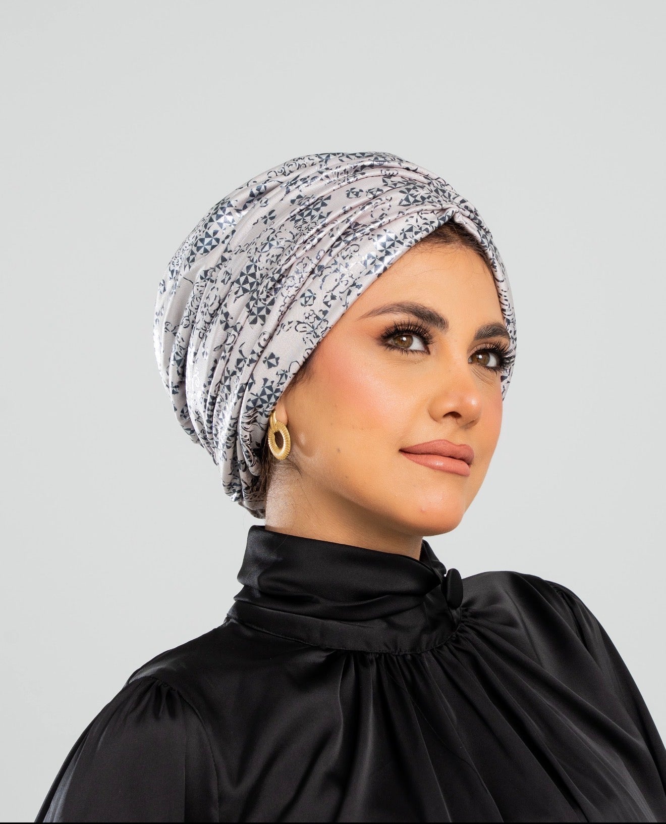 Draped turban