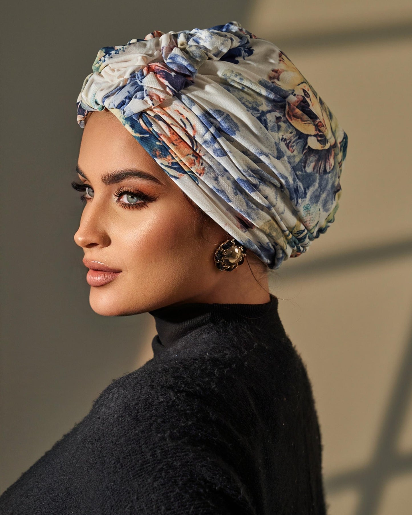 Fluffy turban