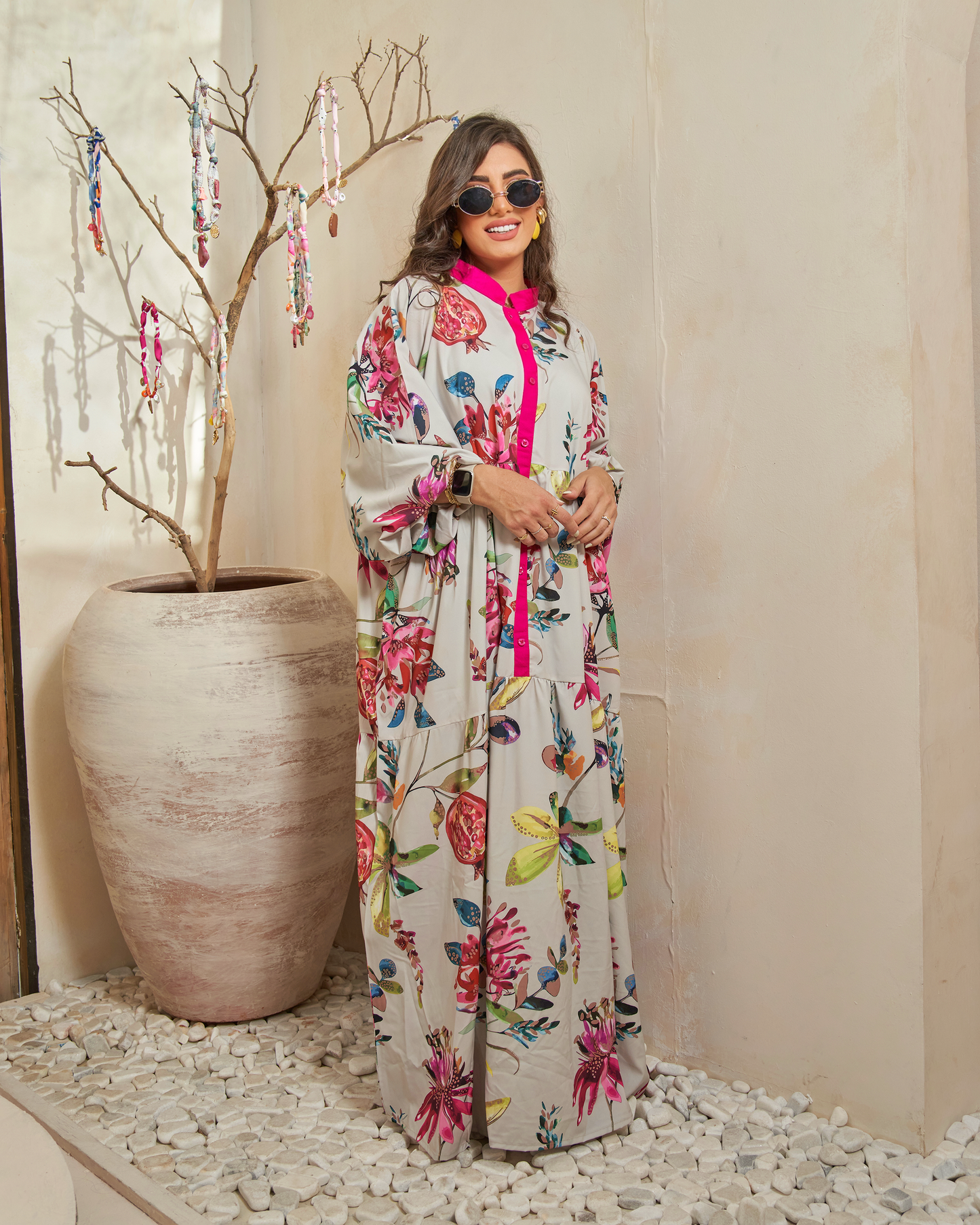 Floral flow dress