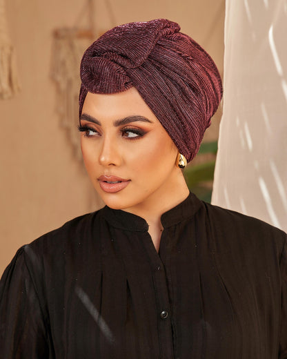 Round wing turban