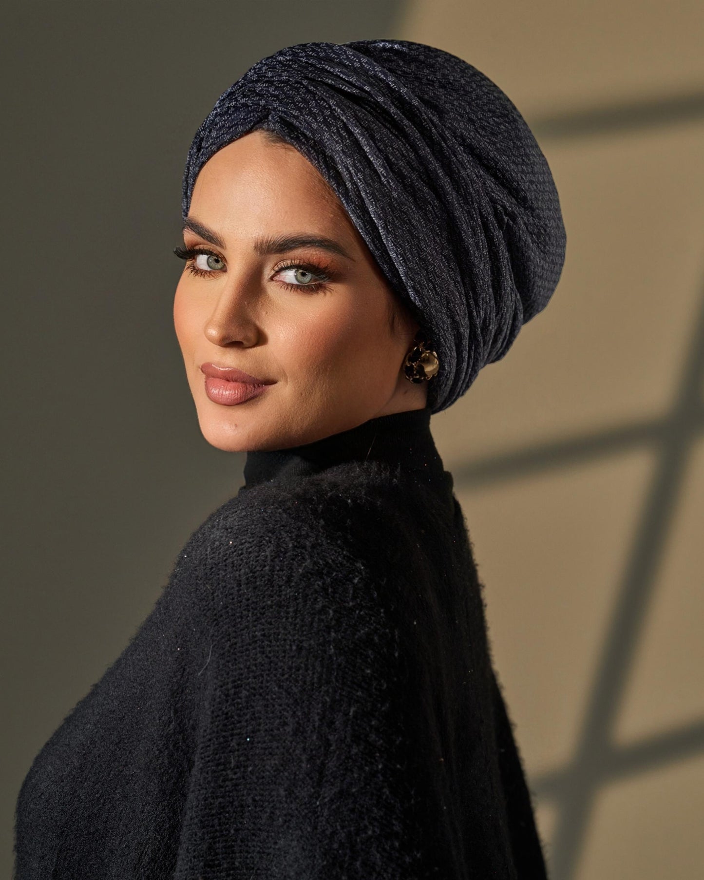 Draped turban