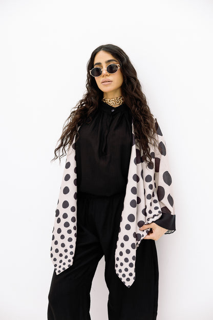 Polka dots cardigan