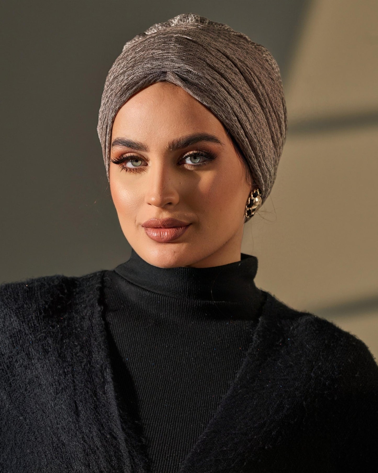 Draped turban