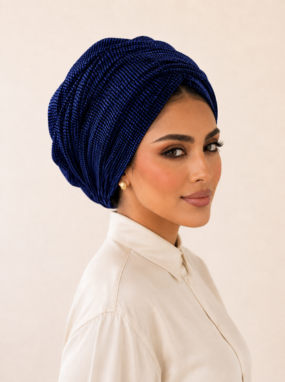 Draped turban