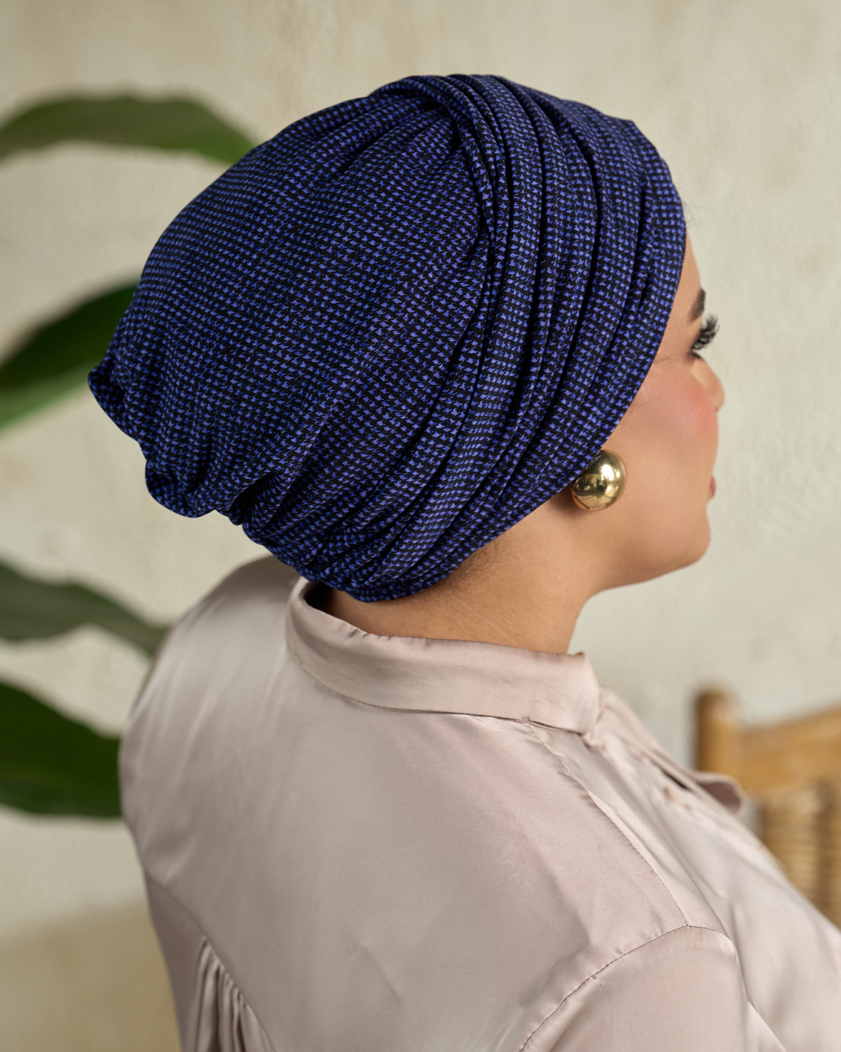 Draped turban