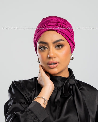 Draped turban