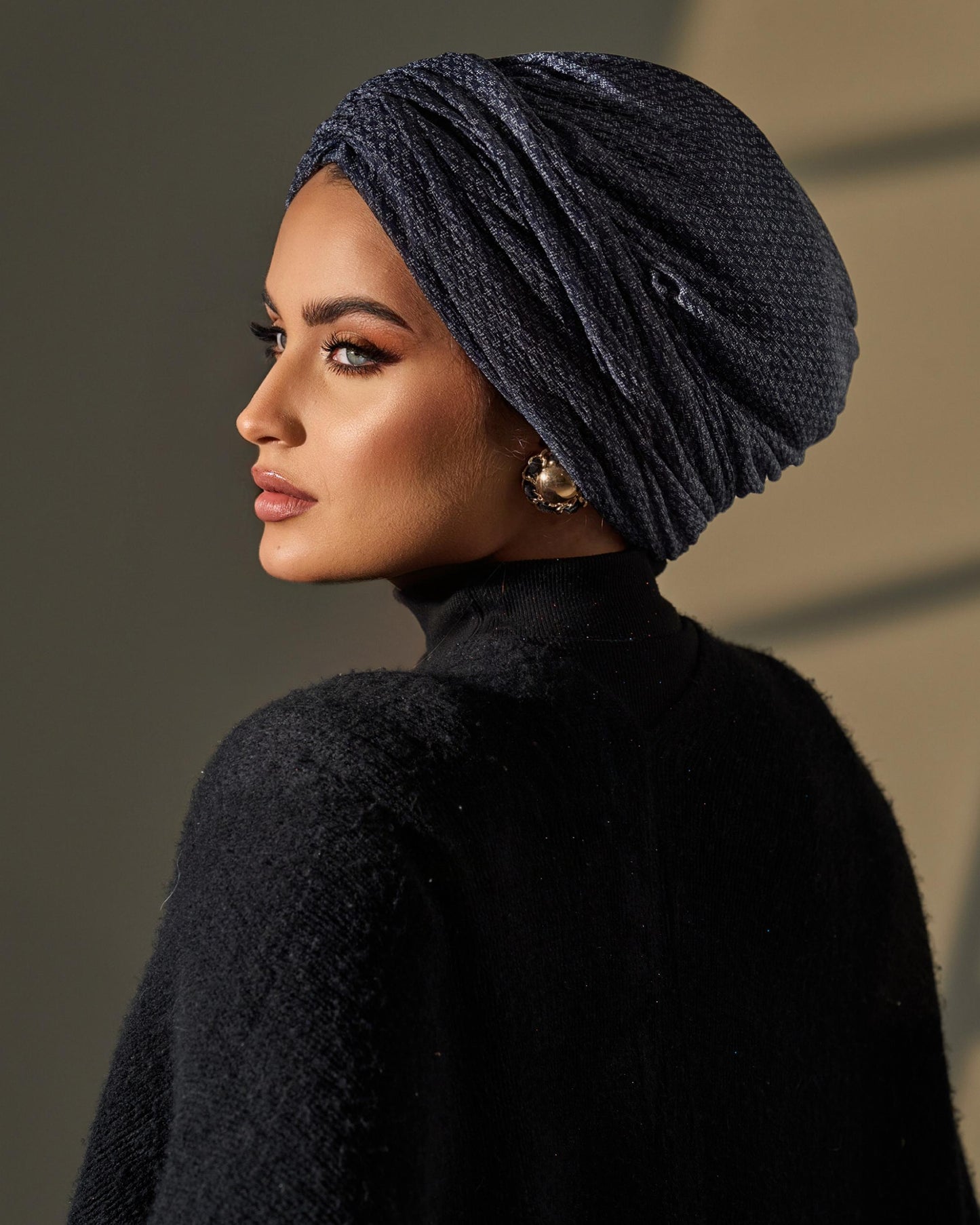 Draped turban