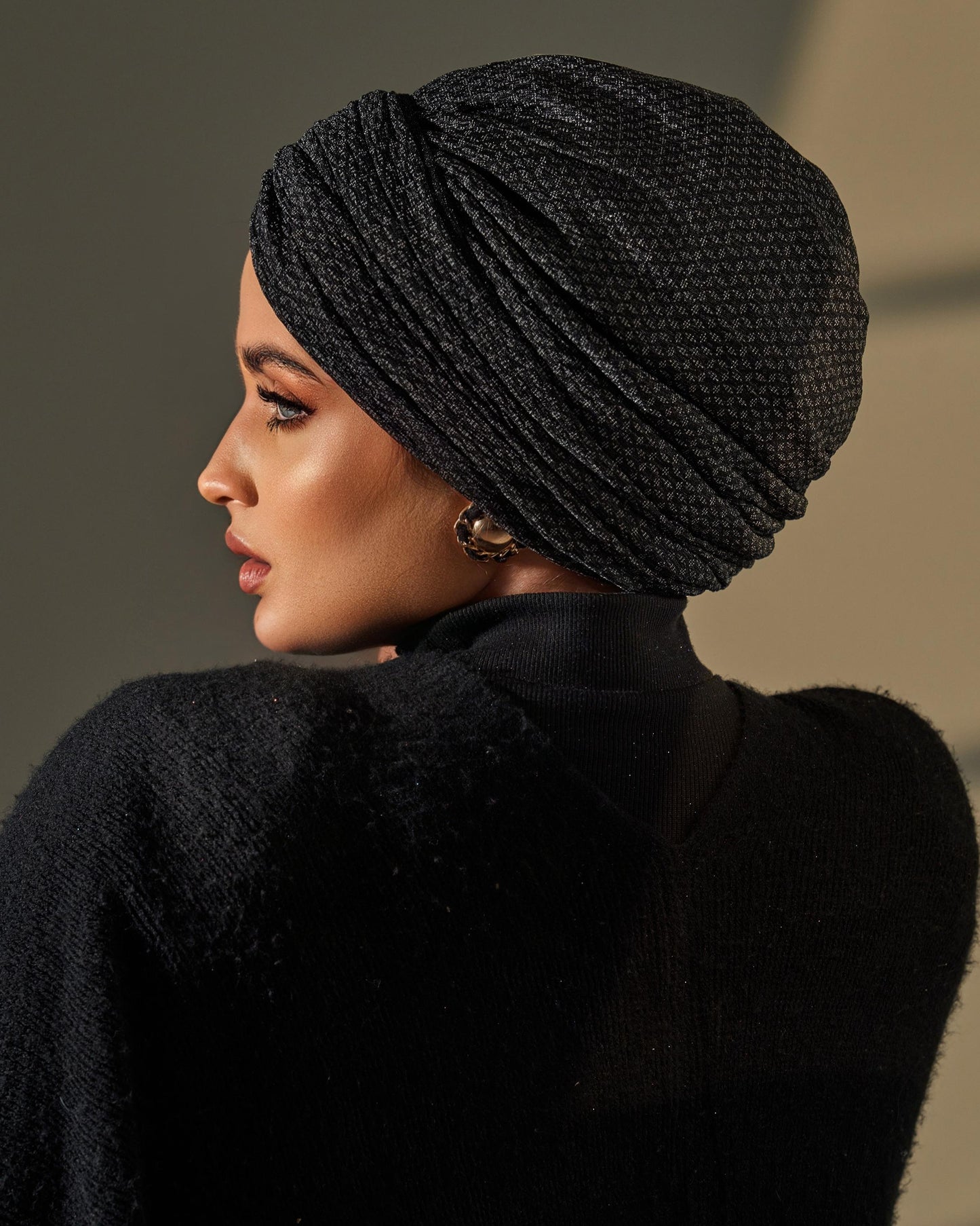 Draped turban