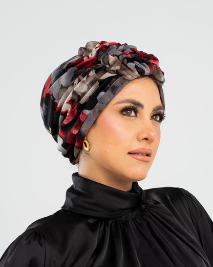 Fluffy turban