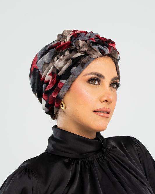 Fluffy turban