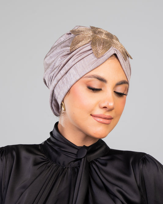 Floral turban