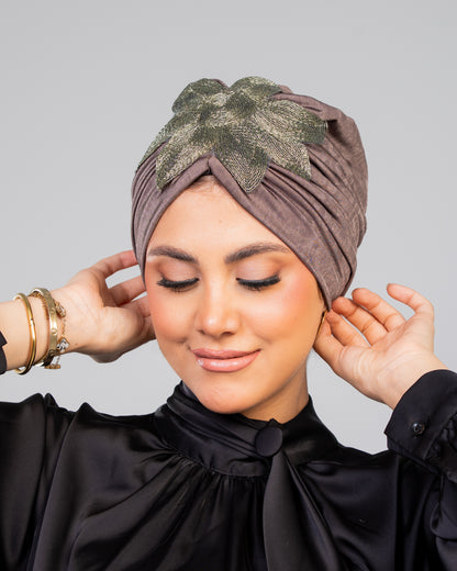 Floral turban