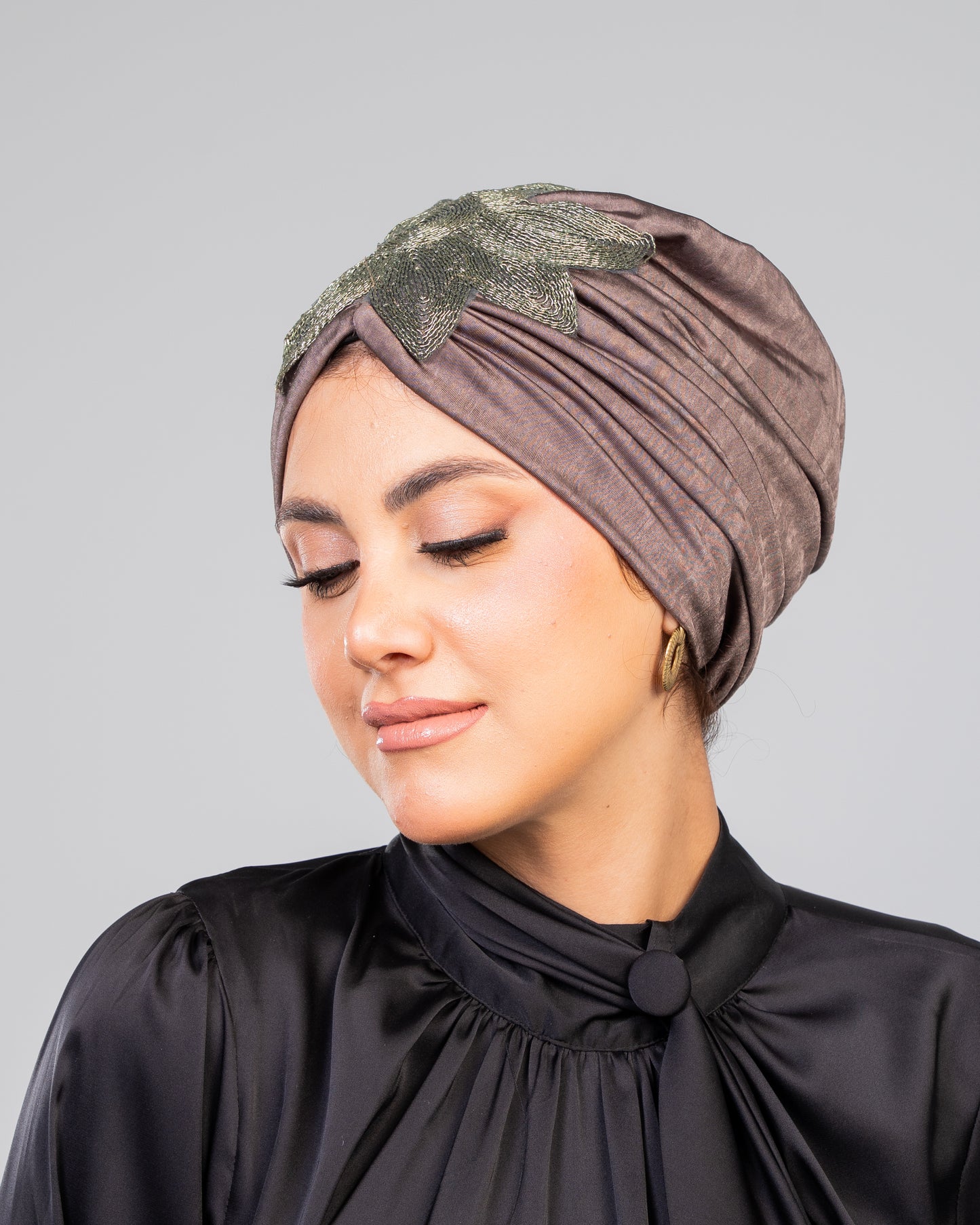 Floral turban