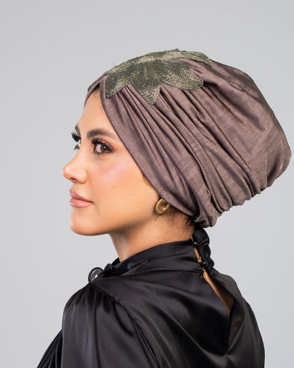 Floral turban