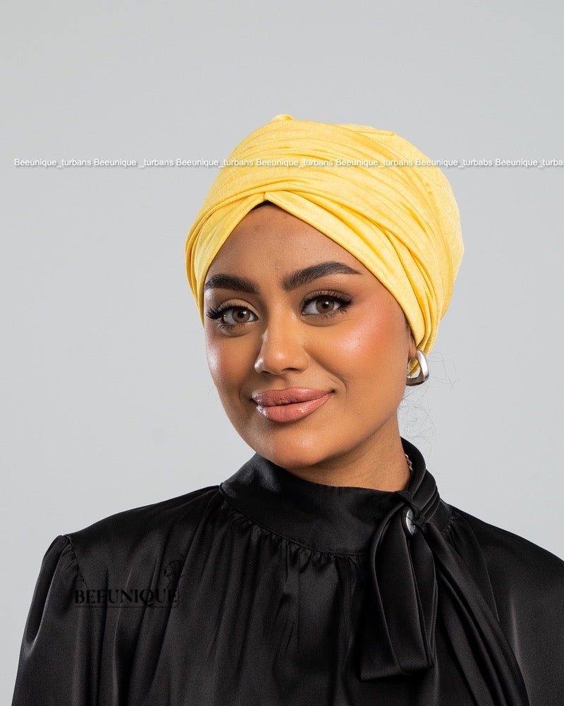 Draped turban