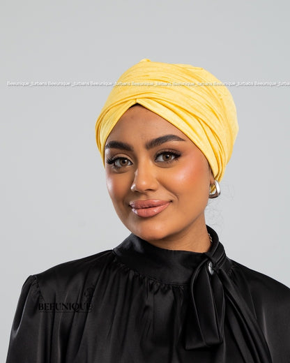Draped turban