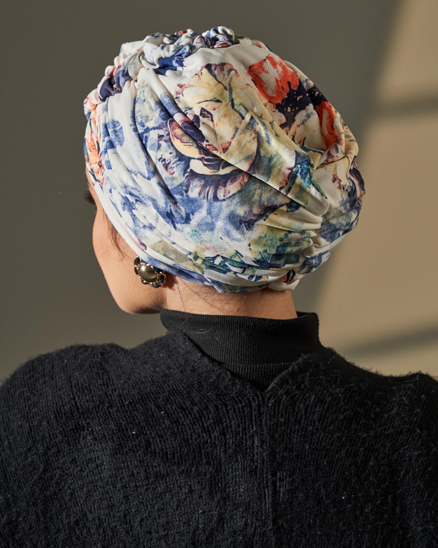 Fluffy turban