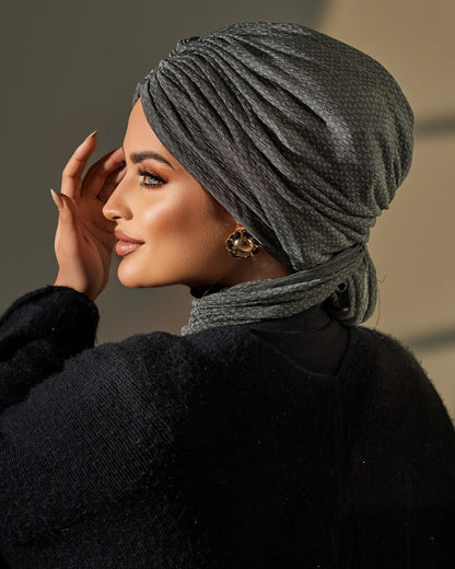 Draped turban
