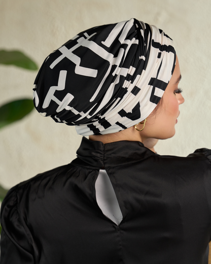 Draped turban