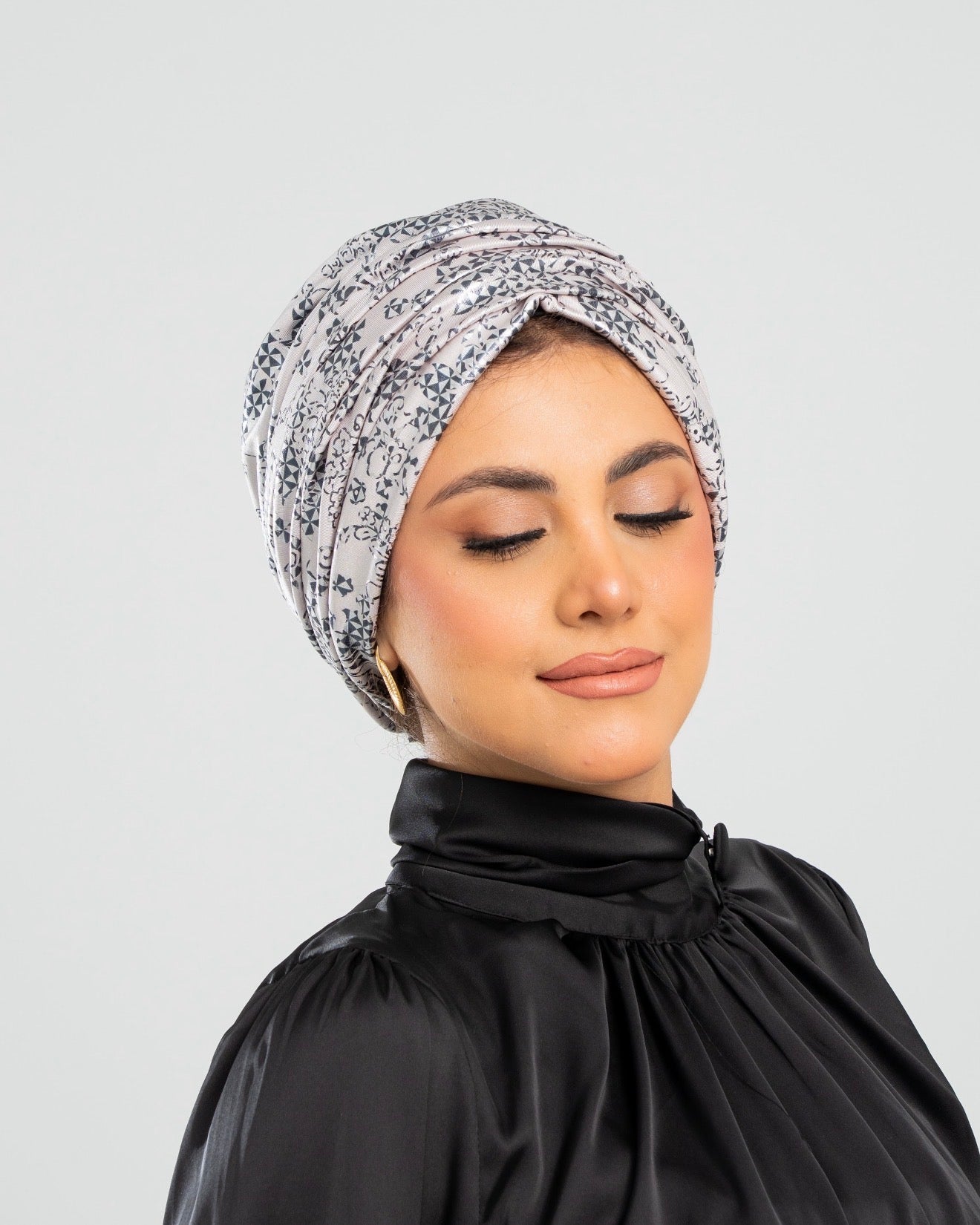 Draped turban