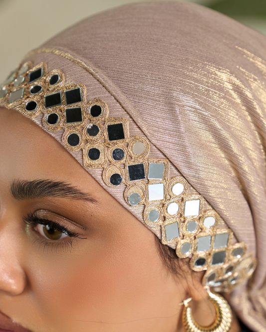Mini scarf turban