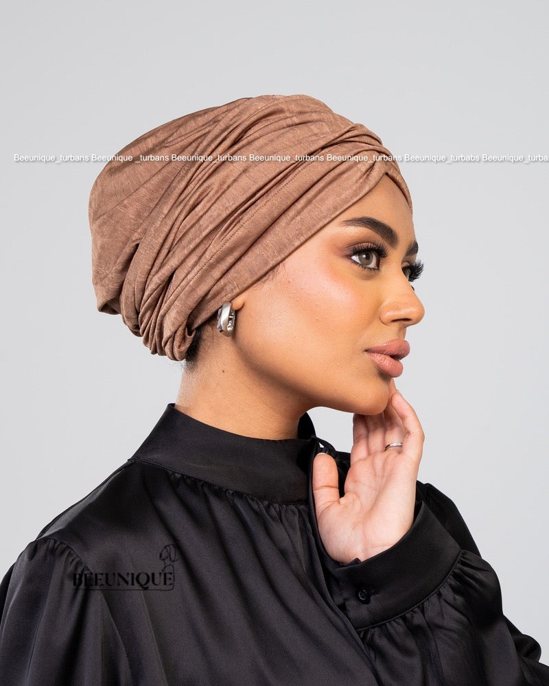Draped turban