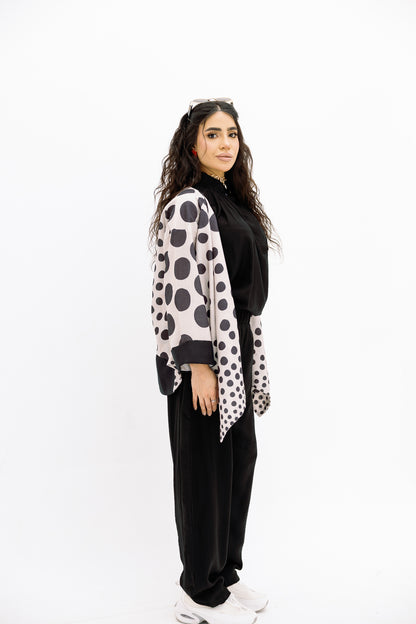 Polka dots cardigan