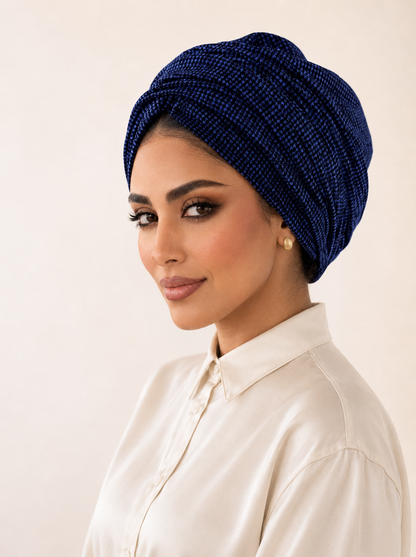 Draped turban