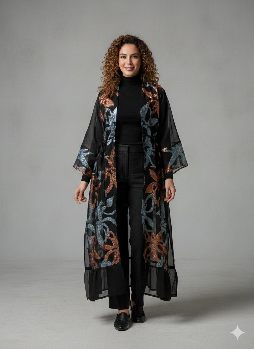 Organza Abaya