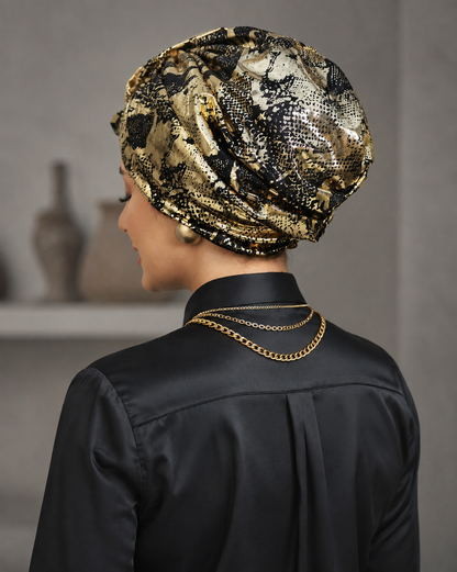 Round wing turban