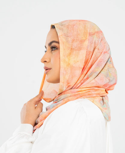 ‏easy scarf