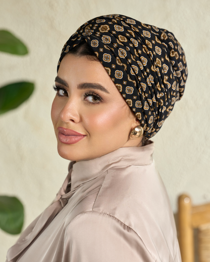 Draped turban
