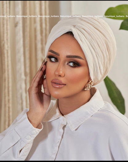 Draped turban
