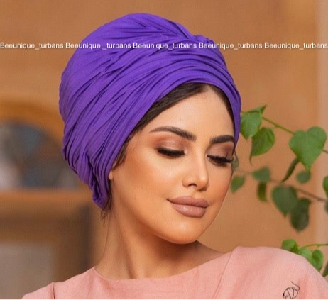 Bilish draped turban