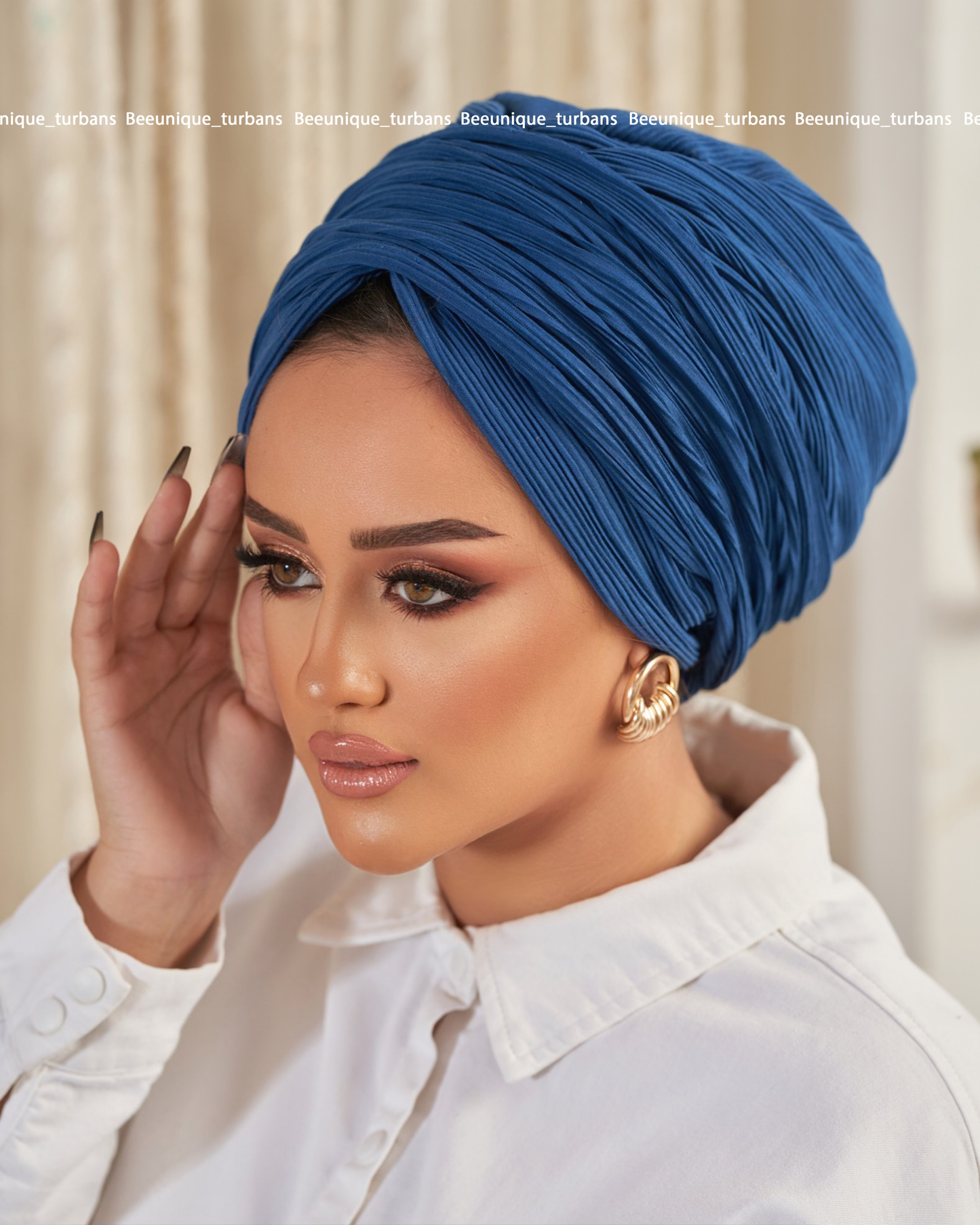 Draped Bilish turban